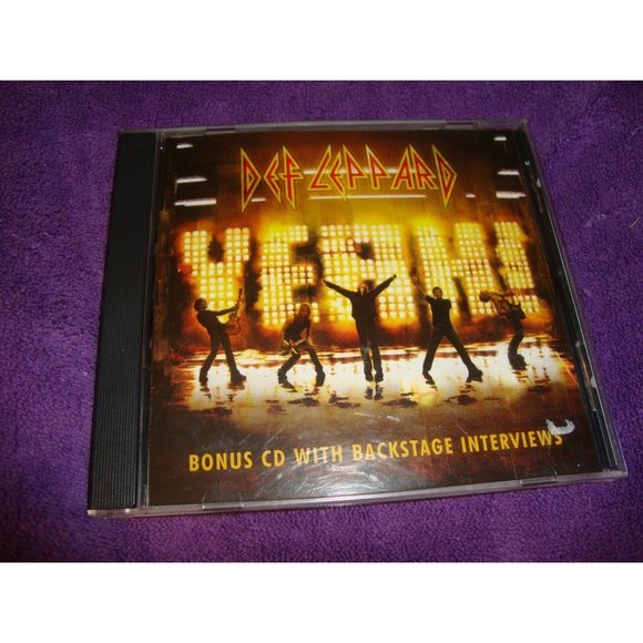DEF LEPPARD cd YEAH! BONUS CD WITH 5 tracks & 3 interviews - Picture 1 of 3